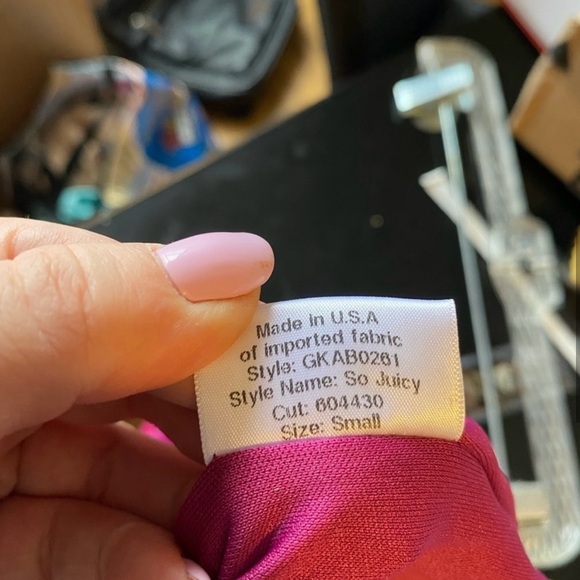 NWT Katie May JUPITER GOWN IN MAGENTA - Picture 4 of 5